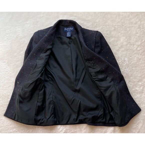 Sweet Suit Petite Double Breasted Navy Blue Blazer, Size 6 Petite - Picture 6 of 10